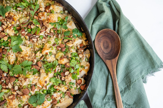 Green Pea and Chicken Casserole