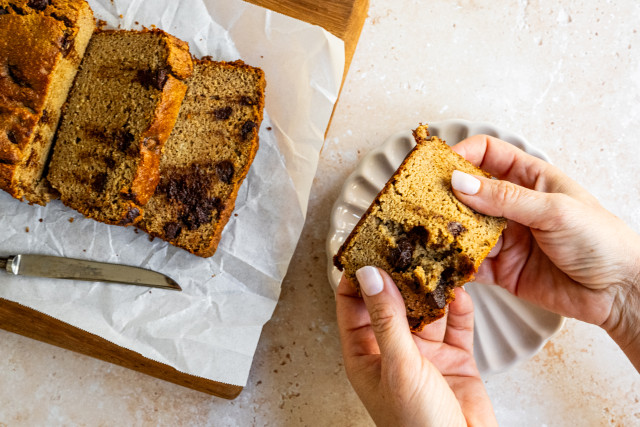 Creamy Chocolate Banana Bread